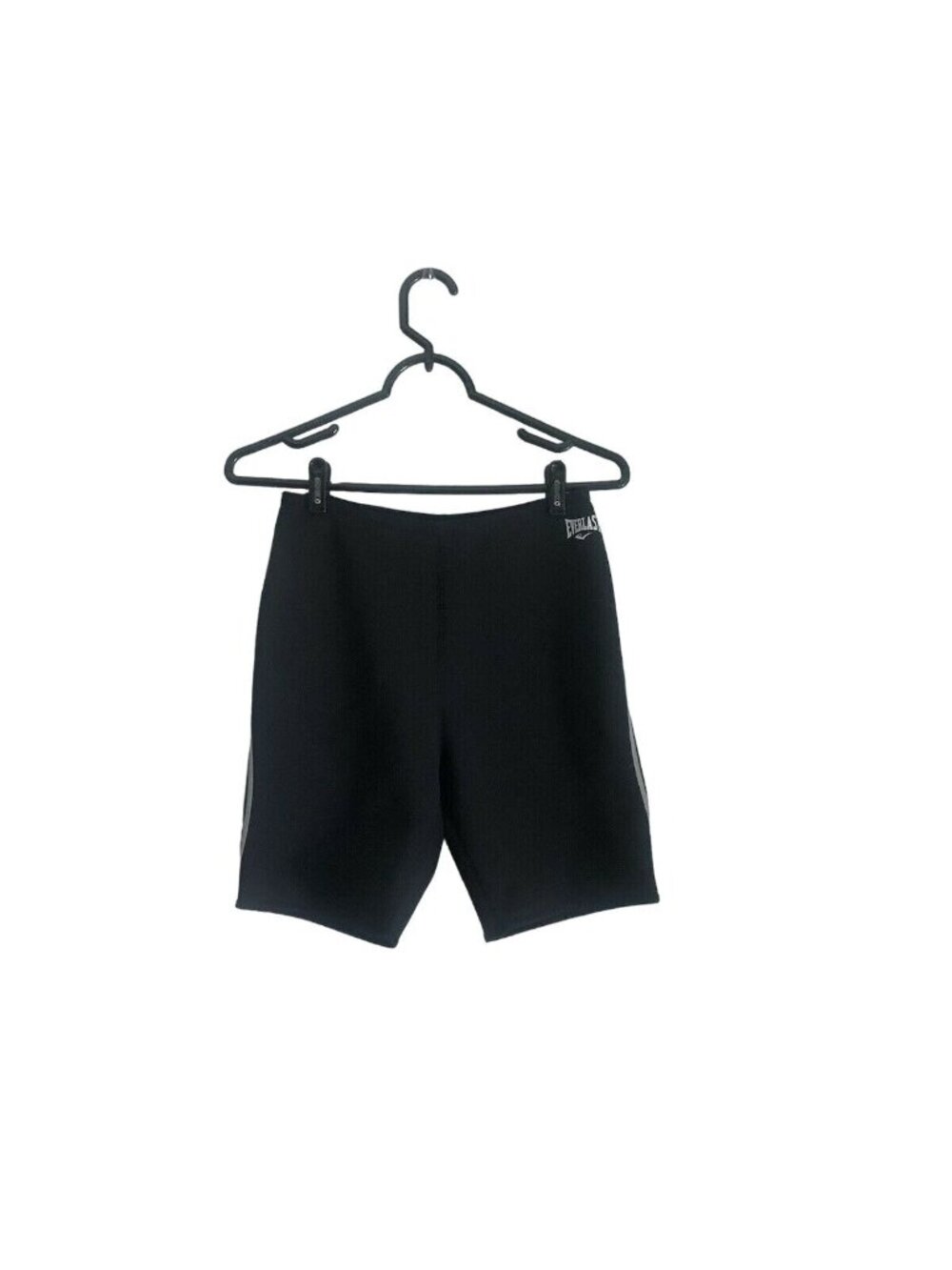 Everlast Mens Black Neoprene Sauna Shorts Size Medium